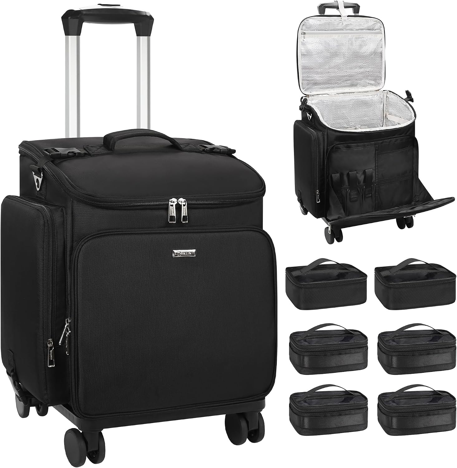 Rolling Makeup Case Hair Tools - Tool Bag review and price