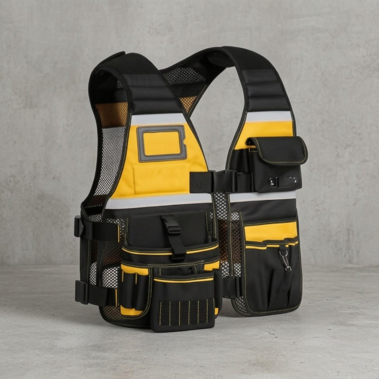 Multi-Use Tool Vest Heavy Duty - Hand Tools In Workshop review and price