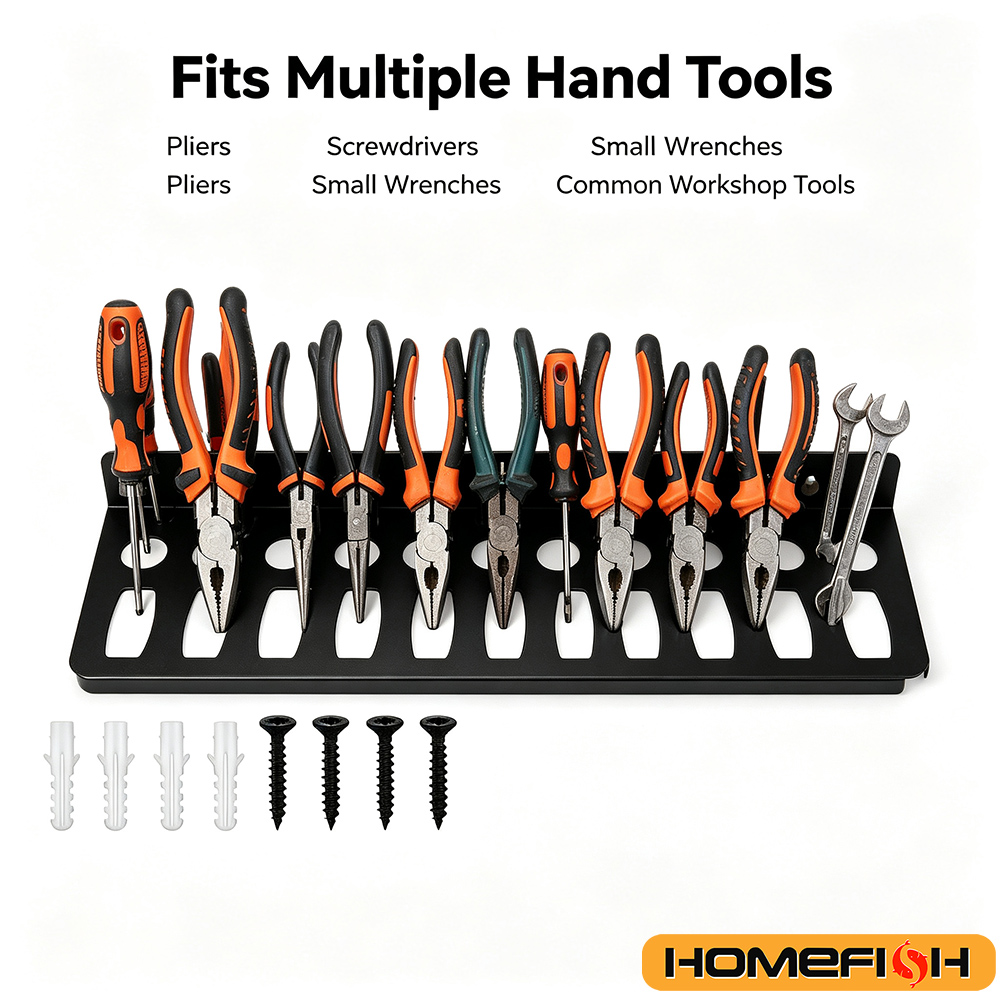 Wall Mount Tool Organizer Rack - Hand Tools In Workshop review and price