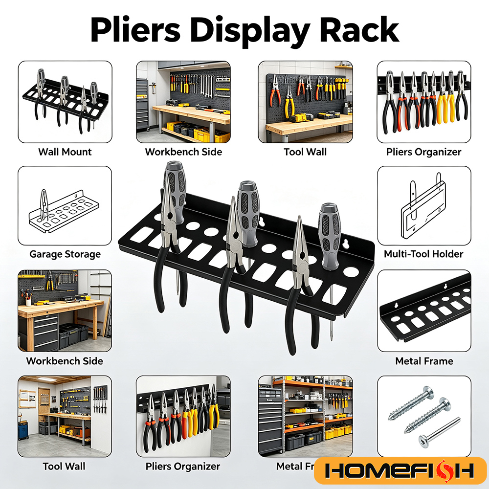 Wall Mount Tool Organizer Rack - Hand Tools In Workshop review and price