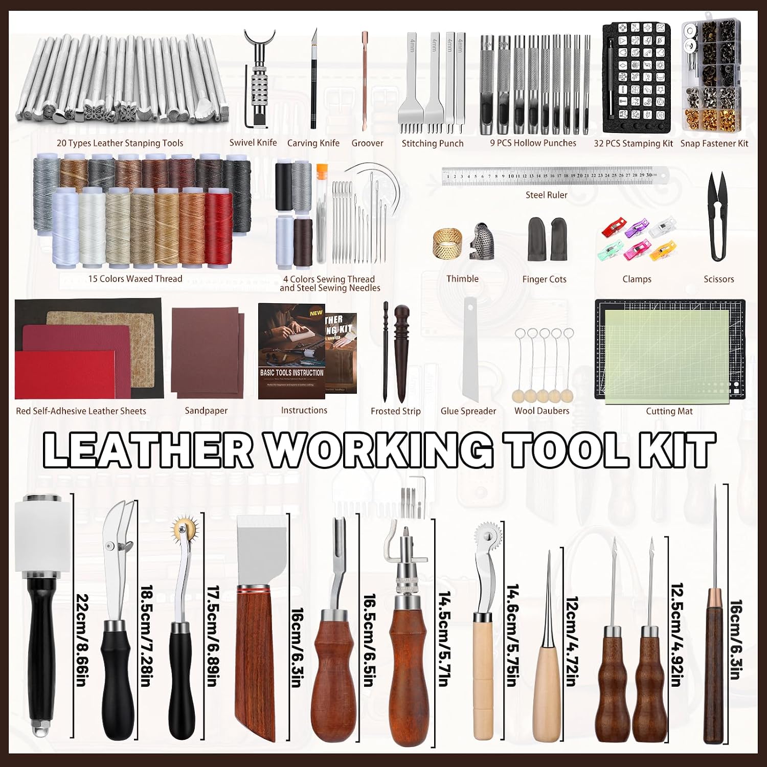 Leather Working Kit, Leather W - Tool Bag review and price