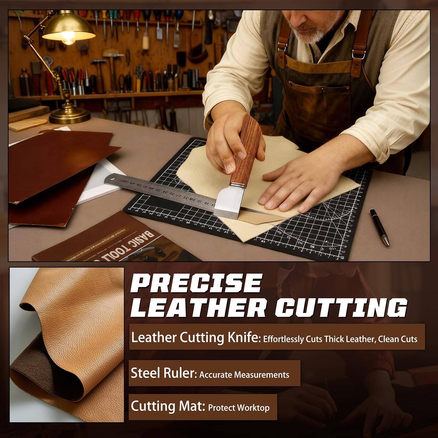 Leather Working Kit, Leather W - Tool Bag review and price