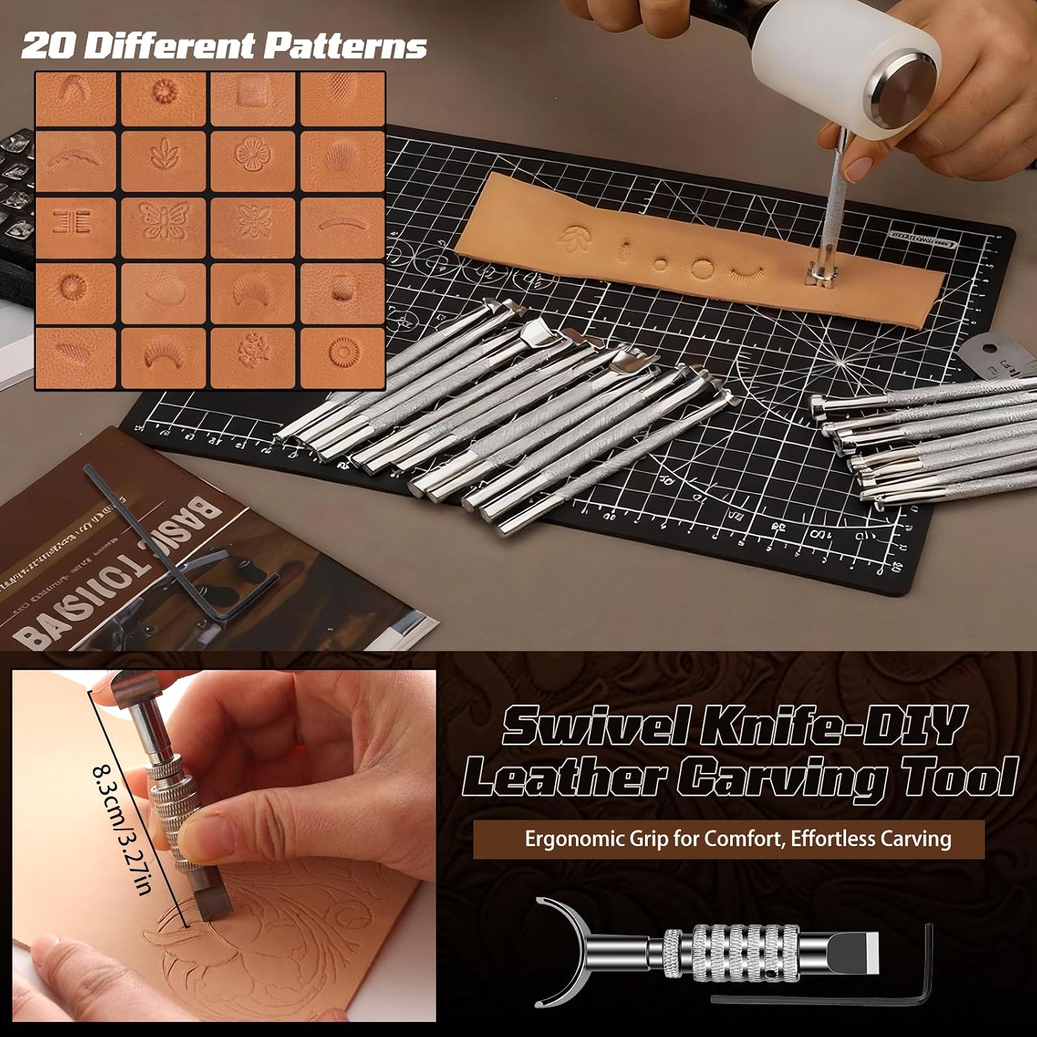 Leather Working Kit, Leather W - Tool Bag review and price