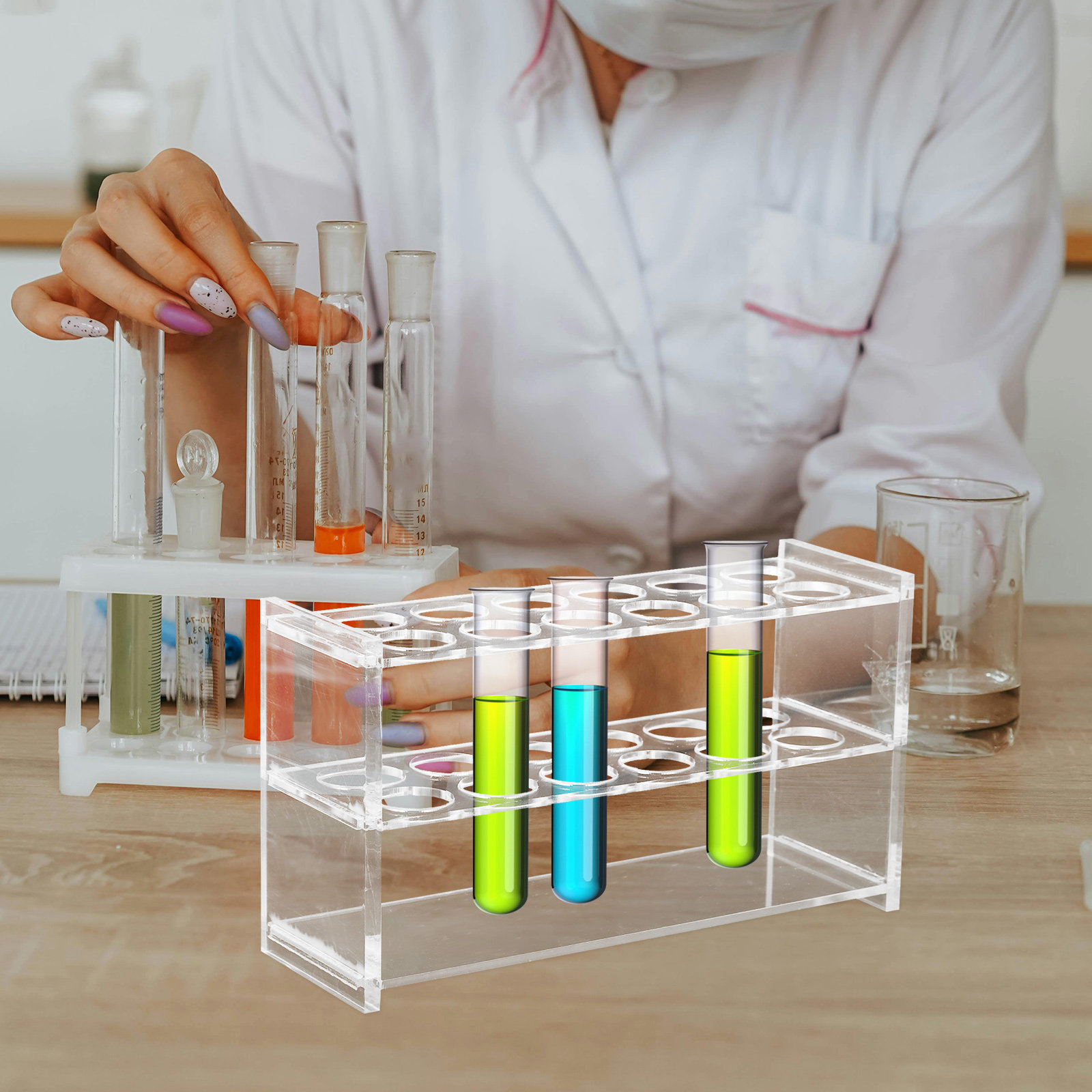 Test Tube Organizer 6 Slots Co - Tools Youtube review and price