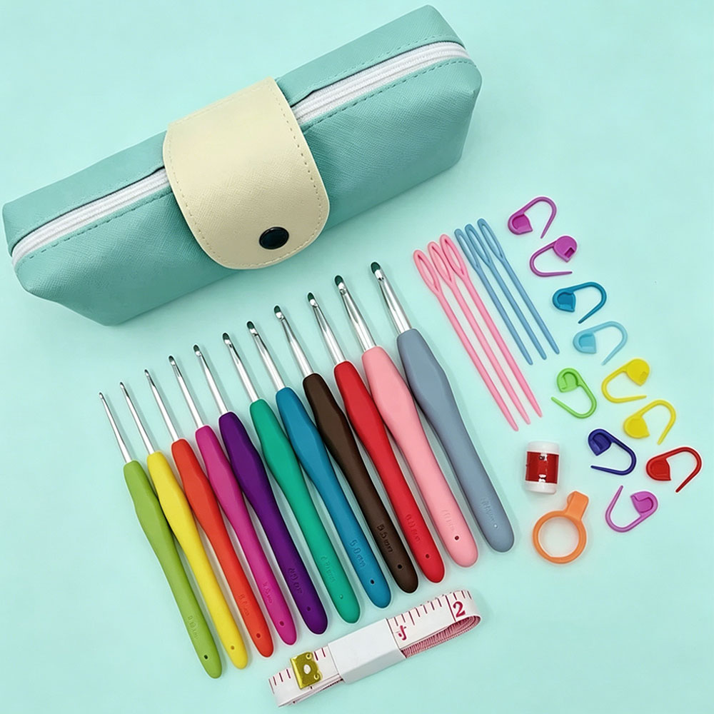 37pcs Crochet Hooks Kits with  - Tool Set review and price